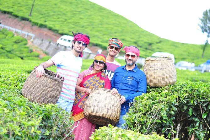 5-Days Private Kerala Tour with Sightseeing Tickets - Day 1: Kochi pickup to Munnar, with Valara and Cheeyappara breaks