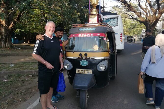 Fort Kochi Sightseeing Tuk-Tuk Tour - Chinese fishing nets and the Fort Kochi beachfront break