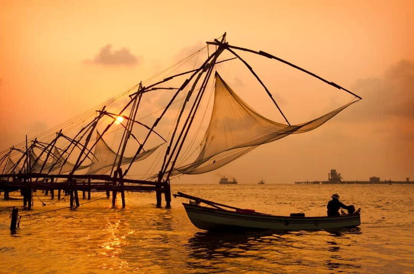 Kochi: Cruise on the Spice and Silk Routes - Fort Kochi Departure: Chinese Fishing Nets, Islands, and Port Views