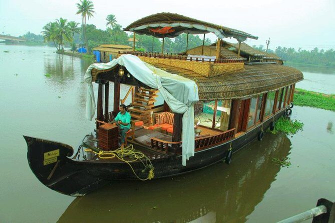 Kochi Private Tour: Overnight Alleppey Backwaters Luxury Houseboat Cruise - Day 1 on the water: check-in, village channels, and meals handled for you