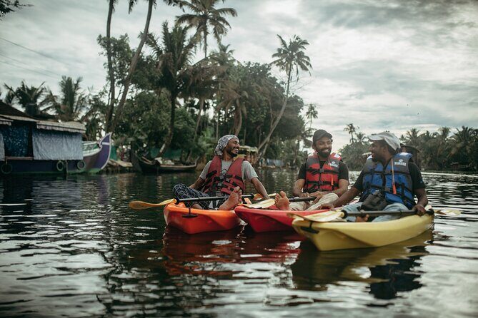 Sunrise Kayaking in Magical Alleppey Backwater Village - The Tea/Snack Break from a Local Home (and Where Coffee Might Fit In)