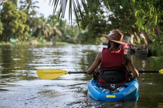 Sunset Kayaking in Hidden Alleppey Backwater Routes - Alleppey Backwaters Canals, Houseboats, and the Village Tea Break