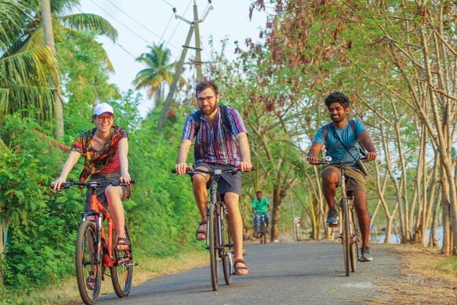 Village Bike Tour & Birdwatching - Eating Kerala-style by the water: the meal that finishes the loop